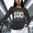 Mission 100 Days Complete Baseball 100th Day Of School Boys Unisex Long Sleeve T-Shirt Mission 100 Days Complete Baseball 100th Day Of School Boys Unisex Long Sleeve T-Shirt