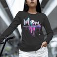Mom Baseball Ice Cream Drip Birthday Boy Family Unisex Long Sleeve T-Shirt Mom Baseball Ice Cream Drip Birthday Boy Family Unisex Long Sleeve T-Shirt
