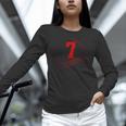 Number 7 Years Baseball 7TH Birthday Unisex Long Sleeve T-Shirt