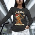 Oh Snap Gingerbreadman Baseball Christmas Men Boys Toddlers Unisex Long Sleeve T-Shirt Oh Snap Gingerbreadman Baseball Christmas Men Boys Toddlers Unisex Long Sleeve T-Shirt