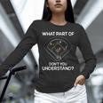 What Part Of Dont You Understand 6432 Baseball Unisex Long Sleeve T-Shirt What Part Of Dont You Understand 6432 Baseball Unisex Long Sleeve T-Shirt