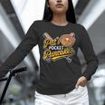 Pat's Pocket Pancakes Baseball Glove Stack Syrup Unisex Long Sleeve T-Shirt Pat's Pocket Pancakes Baseball Glove Stack Syrup Unisex Long Sleeve T-Shirt