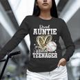 Proud Auntie Of An Official Teenager 13th Birthday Baseball Unisex Long Sleeve T-Shirt Proud Auntie Of An Official Teenager 13th Birthday Baseball Unisex Long Sleeve T-Shirt