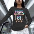 Proud Mom Baseball Player Number 81 Ice Cream Drip Unisex Long Sleeve T-Shirt Proud Mom Baseball Player Number 81 Ice Cream Drip Unisex Long Sleeve T-Shirt