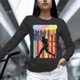 Retro Baseball Drip Boys Ice Cream Patriotic American Flag Unisex Long Sleeve T-Shirt Retro Baseball Drip Boys Ice Cream Patriotic American Flag Unisex Long Sleeve T-Shirt