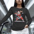 Santa Playing Baseball Christmas Candy Cane Fun Xmas Holiday Unisex Long Sleeve T-Shirt Santa Playing Baseball Christmas Candy Cane Fun Xmas Holiday Unisex Long Sleeve T-Shirt