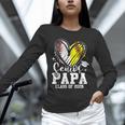 Senior Papa Class Of 2026 Baseball Softball Graduation Heart Unisex Long Sleeve T-Shirt Senior Papa Class Of 2026 Baseball Softball Graduation Heart Unisex Long Sleeve T-Shirt