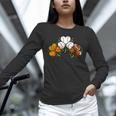 Shamrock Baseball Basketball Football St Patricks Day Unisex Long Sleeve T-Shirt