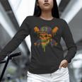 Six Seven 6 7 Baseball Skull Drip Halloween Horror Sports Unisex Long Sleeve T-Shirt Six Seven 6 7 Baseball Skull Drip Halloween Horror Sports Unisex Long Sleeve T-Shirt