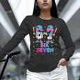 Six Seven Baseball Ice Cream Drip 6 7 Meme Gen Alpha Slang Unisex Long Sleeve T-Shirt Six Seven Baseball Ice Cream Drip 6 7 Meme Gen Alpha Slang Unisex Long Sleeve T-Shirt