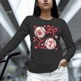 Six Seven Baseball Lover Sports Red Heart Bow Valentine Girl Unisex Long Sleeve T-Shirt Six Seven Baseball Lover Sports Red Heart Bow Valentine Girl Unisex Long Sleeve T-Shirt