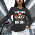 Six Seven Bruh Valentines Baseball Kids 67 Valentine Boys Unisex Long Sleeve T-Shirt Six Seven Bruh Valentines Baseball Kids 67 Valentine Boys Unisex Long Sleeve T-Shirt