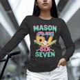 Six Seven Meme Mason Ice Cream Drip Baseball Number 67 Unisex Long Sleeve T-Shirt Six Seven Meme Mason Ice Cream Drip Baseball Number 67 Unisex Long Sleeve T-Shirt