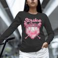 Strike Out Breast Cancer Baseball Drip For Boys Youth Unisex Long Sleeve T-Shirt Strike Out Breast Cancer Baseball Drip For Boys Youth Unisex Long Sleeve T-Shirt