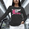 Strike Out Cancer Breast Cancer Awareness Baseball Warrior Unisex Long Sleeve T-Shirt Strike Out Cancer Breast Cancer Awareness Baseball Warrior Unisex Long Sleeve T-Shirt
