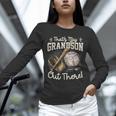 That's My Grandson Out There Jersey Number 56 Baseball Unisex Long Sleeve T-Shirt