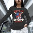 That's My Nephew Out There Baseball Cream Drip Crossed Bat Unisex Long Sleeve T-Shirt That's My Nephew Out There Baseball Cream Drip Crossed Bat Unisex Long Sleeve T-Shirt