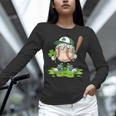 Toddler Baseball Drip Ice Cream Boys Kids St Patricks Day Unisex Long Sleeve T-Shirt Toddler Baseball Drip Ice Cream Boys Kids St Patricks Day Unisex Long Sleeve T-Shirt