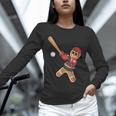 Ugly Christmas Sweater Gingerbread Baseball Toddler Kids Unisex Long Sleeve T-Shirt Ugly Christmas Sweater Gingerbread Baseball Toddler Kids Unisex Long Sleeve T-Shirt