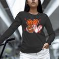 Valentines Baseball Basketball Football Heart Boy Men Unisex Long Sleeve T-Shirt Valentines Baseball Basketball Football Heart Boy Men Unisex Long Sleeve T-Shirt
