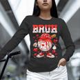 Valentines Day Baseball Drip Boys Bruh Ice Cream Toddler Kid Unisex Long Sleeve T-Shirt