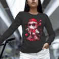 Valentines Day Baseball Drip Ice Cream For Boys Kids Teens Unisex Long Sleeve T-Shirt