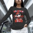Valentines Day Baseball Six Seven 67 Meme Heart Baseball Dab Unisex Long Sleeve T-Shirt Valentines Day Baseball Six Seven 67 Meme Heart Baseball Dab Unisex Long Sleeve T-Shirt