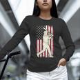 Vintage American Flag Baseball Batter Patriotic Home Run Unisex Long Sleeve T-Shirt Vintage American Flag Baseball Batter Patriotic Home Run Unisex Long Sleeve T-Shirt