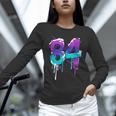 Vintage Baseball 84 Number Unisex Long Sleeve T-Shirt Vintage Baseball 84 Number Unisex Long Sleeve T-Shirt