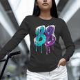 Vintage Baseball 88 Number Unisex Long Sleeve T-Shirt