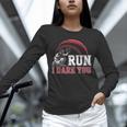 Vintage Humor Baseball Apparel Run I Dare You Unisex Long Sleeve T-Shirt Vintage Humor Baseball Apparel Run I Dare You Unisex Long Sleeve T-Shirt