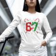 67 Baseball Christmas Candy Cane Snowflake Holiday Sports Unisex Long Sleeve T-Shirt 67 Baseball Christmas Candy Cane Snowflake Holiday Sports Unisex Long Sleeve T-Shirt