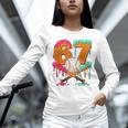 67 Ice Cream Drip Baseball Number 67 Player 67th Birthday Unisex Long Sleeve T-Shirt 67 Ice Cream Drip Baseball Number 67 Player 67th Birthday Unisex Long Sleeve T-Shirt