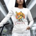 Bananas Baseball Sunset Retro Fruit Sports Boys Kids Men Premium Tri-Blend Unisex Long Sleeve T-Shirt Bananas Baseball Sunset Retro Fruit Sports Boys Kids Men Premium Tri-Blend Unisex Long Sleeve T-Shirt