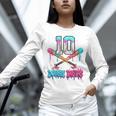 Baseball 10 Year Old Ice Cream Drip 10th Bday Double Digits Unisex Long Sleeve T-Shirt Baseball 10 Year Old Ice Cream Drip 10th Bday Double Digits Unisex Long Sleeve T-Shirt