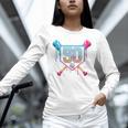 Baseball 50 Year Old Ice Cream Drip 50th Birthday Number 50 Unisex Long Sleeve T-Shirt Baseball 50 Year Old Ice Cream Drip 50th Birthday Number 50 Unisex Long Sleeve T-Shirt