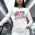 Baseball 67 Kids Ice Cream Drip Six Seven Youth Boys Unisex Long Sleeve T-Shirt