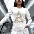 Baseball Christmas Tree Light Xmas Tees Boys Kids Men Unisex Long Sleeve T-Shirt