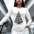 Baseball Christmas Tree Men Boys Youth Santa Sports Unisex Long Sleeve T-Shirt