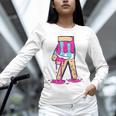 Baseball Ice Cream Drip Boys Glove Sprinkles Baseball Lover Unisex Long Sleeve T-Shirt