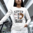 Baseball Senior Mom 2026 The Final Inning Unisex Long Sleeve T-Shirt