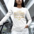 Baseball Tee For Men Women Tshirt Player Unisex Long Sleeve T-Shirt Baseball Tee For Men Women Tshirt Player Unisex Long Sleeve T-Shirt