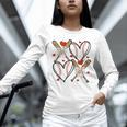 Coquette Bow XOXO Baseball Lover Heart Valentine Game Day Unisex Long Sleeve T-Shirt Coquette Bow XOXO Baseball Lover Heart Valentine Game Day Unisex Long Sleeve T-Shirt