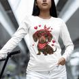 Dachshund Valentines Day Wiener Dog Lover Weenie Heart Raglan Baseball Tee Unisex Long Sleeve T-Shirt Dachshund Valentines Day Wiener Dog Lover Weenie Heart Raglan Baseball Tee Unisex Long Sleeve T-Shirt