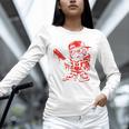Drippy Baseball Mascot Valentine Heart Glasses Cartoon Unisex Long Sleeve T-Shirt Drippy Baseball Mascot Valentine Heart Glasses Cartoon Unisex Long Sleeve T-Shirt