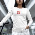 FO23VER Trendy Number 23 Baseball Team Sport For Women Men Unisex Long Sleeve T-Shirt FO23VER Trendy Number 23 Baseball Team Sport For Women Men Unisex Long Sleeve T-Shirt