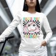 Game Day Vibes Softball Baseball Groovy Game Day Girls Women Unisex Long Sleeve T-Shirt Game Day Vibes Softball Baseball Groovy Game Day Girls Women Unisex Long Sleeve T-Shirt
