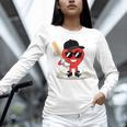 Heart Playing Baseball Valentine Baseball Unisex Long Sleeve T-Shirt Heart Playing Baseball Valentine Baseball Unisex Long Sleeve T-Shirt