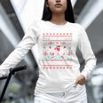 Ho Ho Homerun Baseball Ugly Christmas Sweater Party Hitter Unisex Long Sleeve T-Shirt Ho Ho Homerun Baseball Ugly Christmas Sweater Party Hitter Unisex Long Sleeve T-Shirt