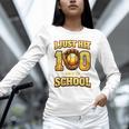 I Just Hit 100 Days Of School Baseball Boys Kids 100th Day Unisex Long Sleeve T-Shirt